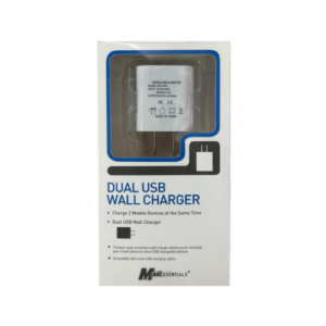 MobilEssentials Dual USB Wall Charger midas rx pharmacy